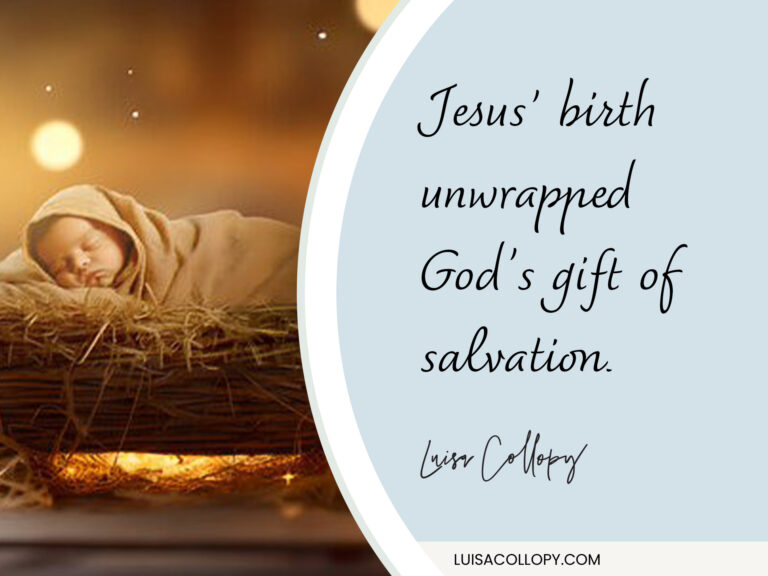 Jesus birth unwrapped God’s gift of salvation
